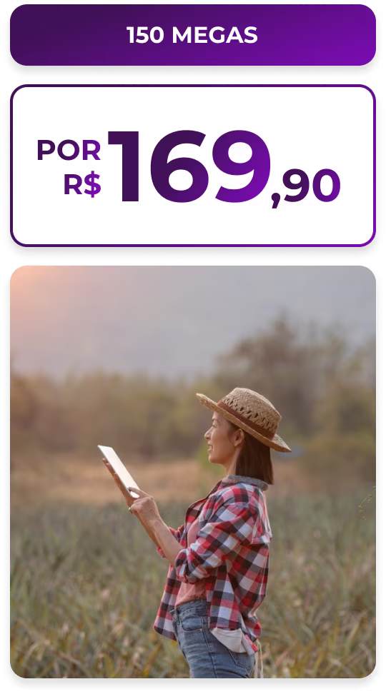 Plano 150 MEGAS rural